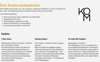 Kreativa Kundupplevelser 2018